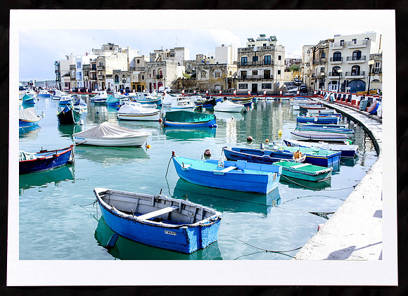 Colourful Boats of Malta