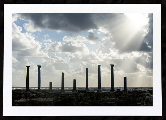 Ancient Pillars in Tyre