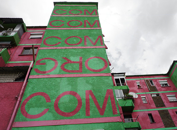 Dot com building in Tirana