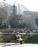 Knitting in the city