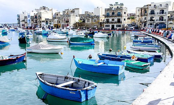 Colourful Boats of Malta