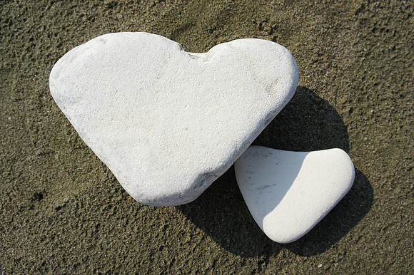 Heart Stones in Cyprus