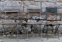Three Chairs, Limoges, France