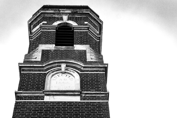 Towering above the Old Town Hall