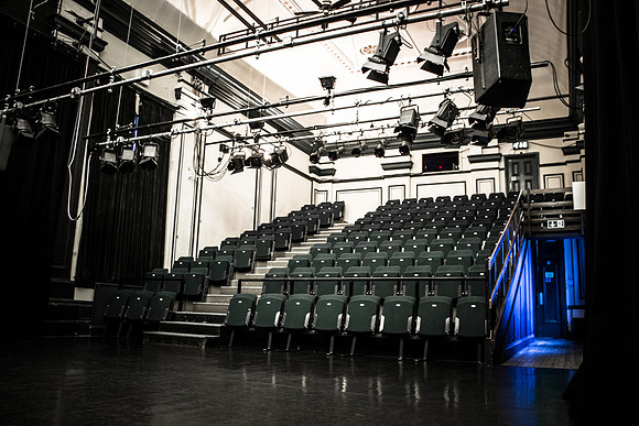 Curtains up, lights down