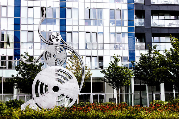Outside the Kodak Building