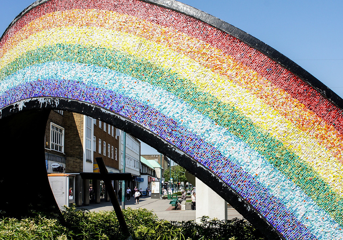 Rainbow in the High Street